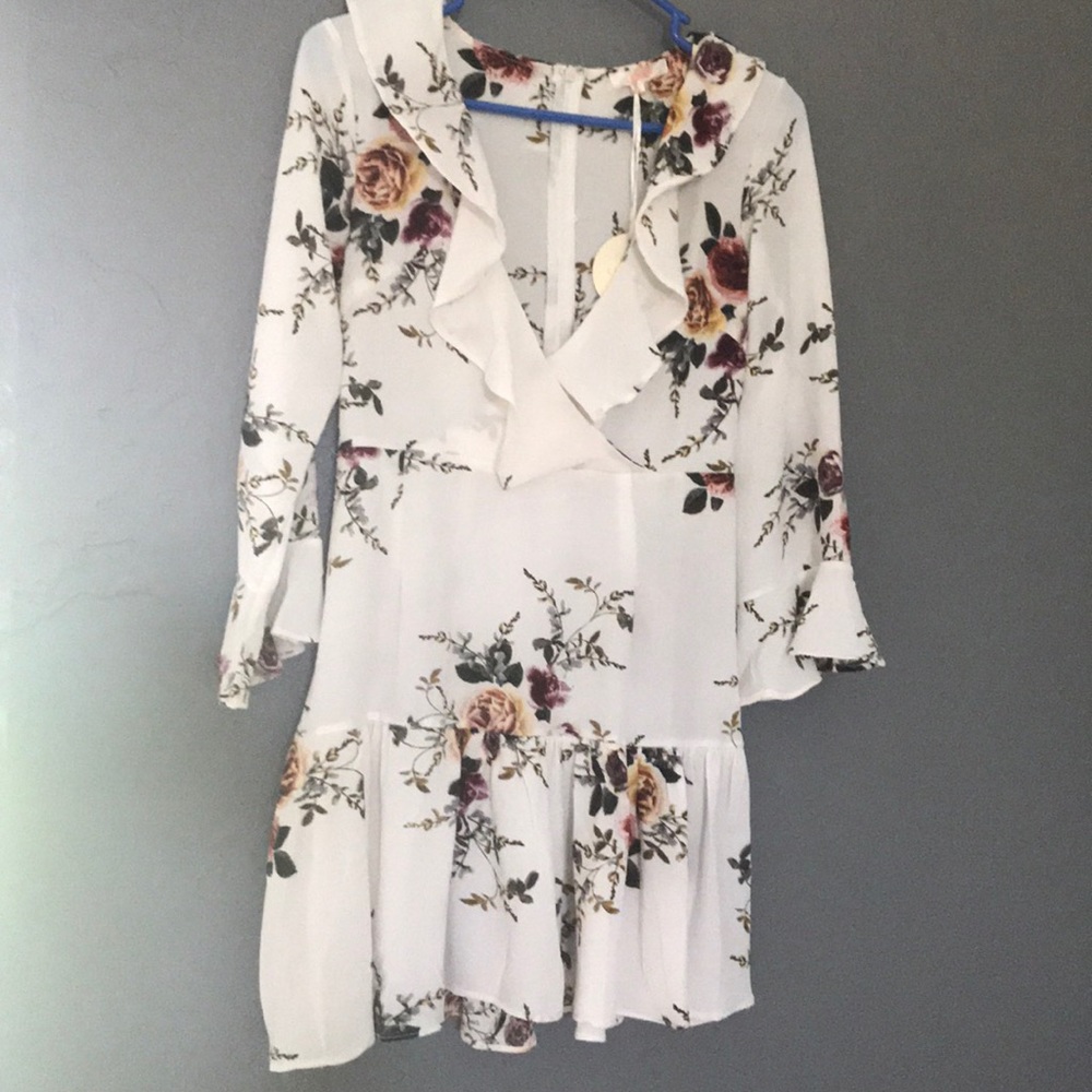 Womens/Juniors Boho Floral Dress